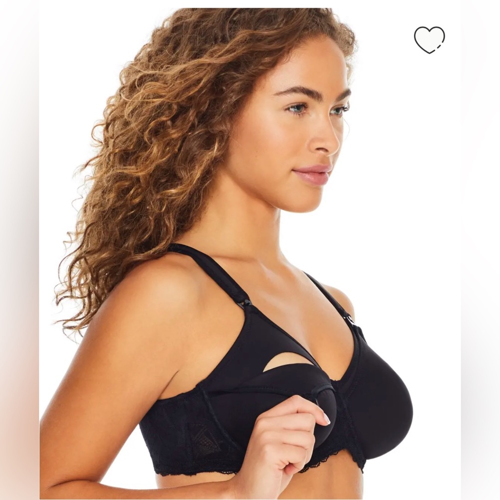 Black Parfait Nursing Bra